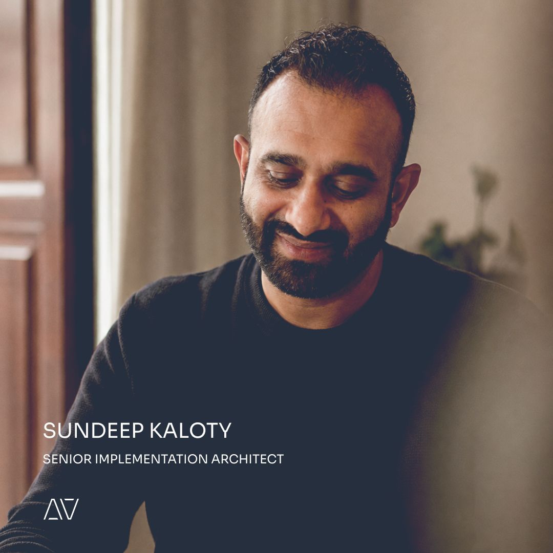 Professional portrait used in Sundeep Kaloty's introduction post